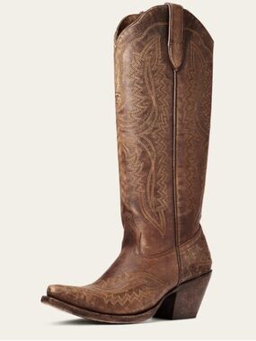 Ariat Tan Leather Western Boot